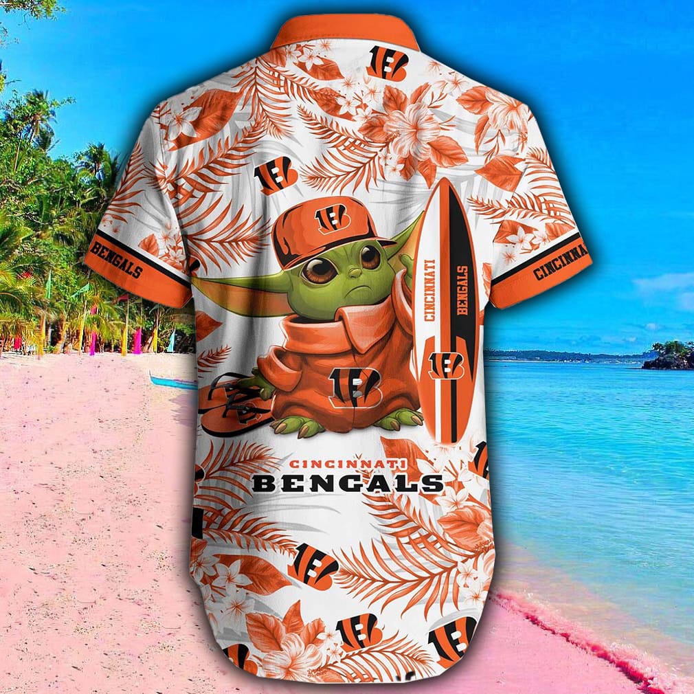 Cincinnati Bengals NFL Custom Name Hawaiian Shirt For Men Women