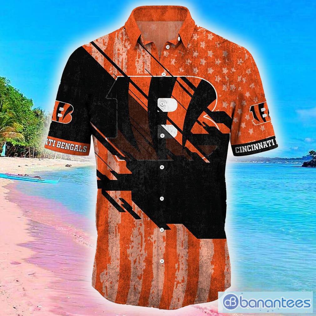 Cincinnati Bengals NFL Design 1 Beach Hawaiian Shirt Men And Women
