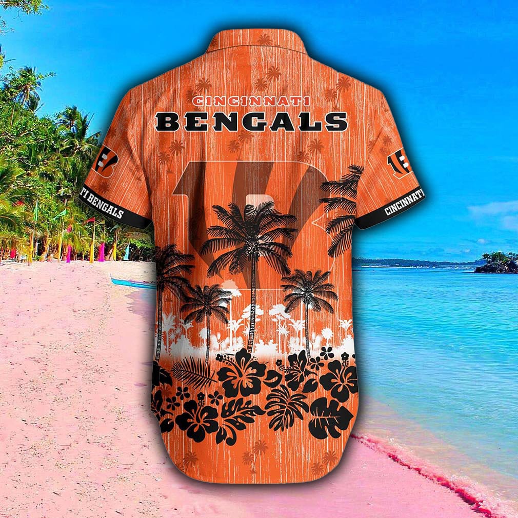 NFL Cincinnati Bengals Gucci And Tropical Pattern Hawaiian Shirt And Beach  Short