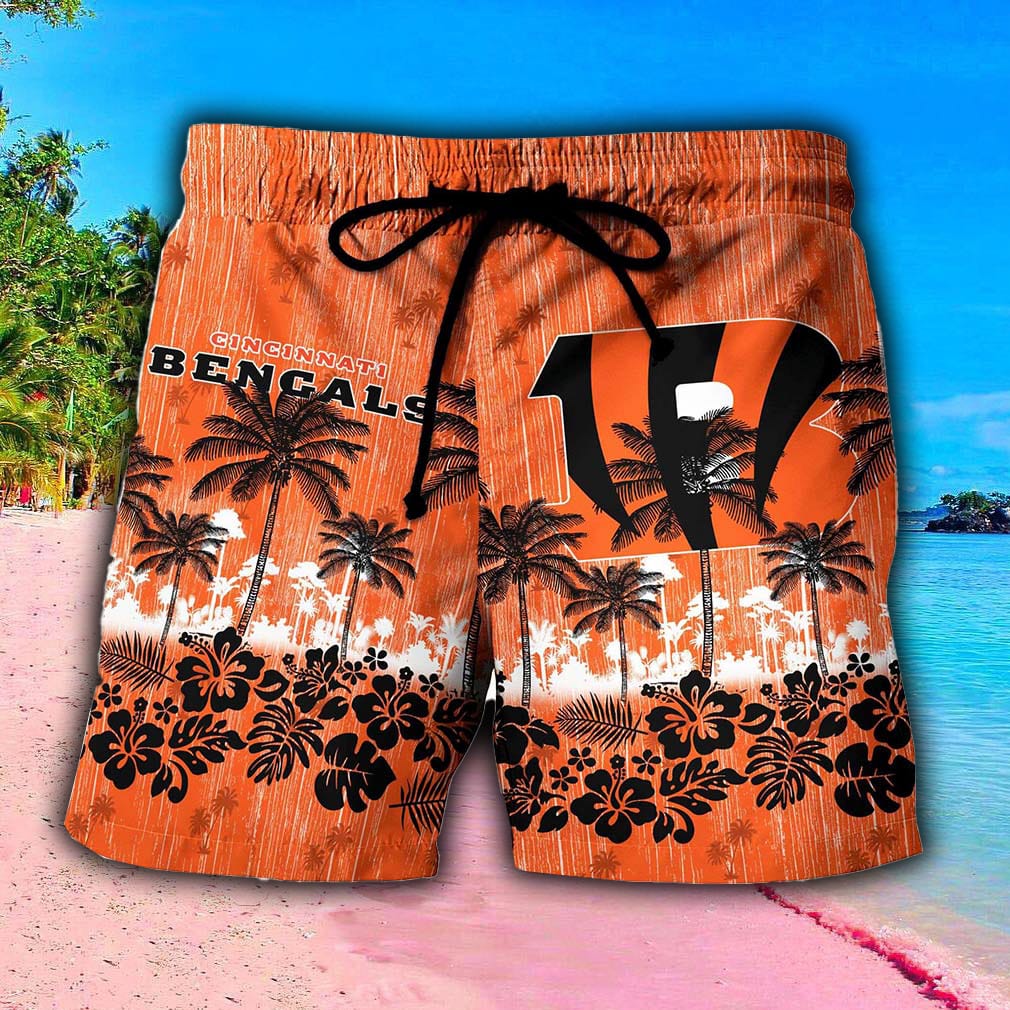 Cincinnati Bengals Football Teams Tropical Pattern Summer Hawaiian Shirt  For Men And Women