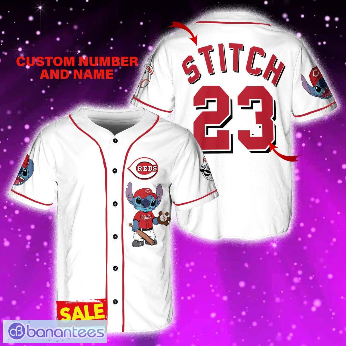 Cincinnati Reds MLB Stitch Baseball Jersey Shirt Design 6 Custom