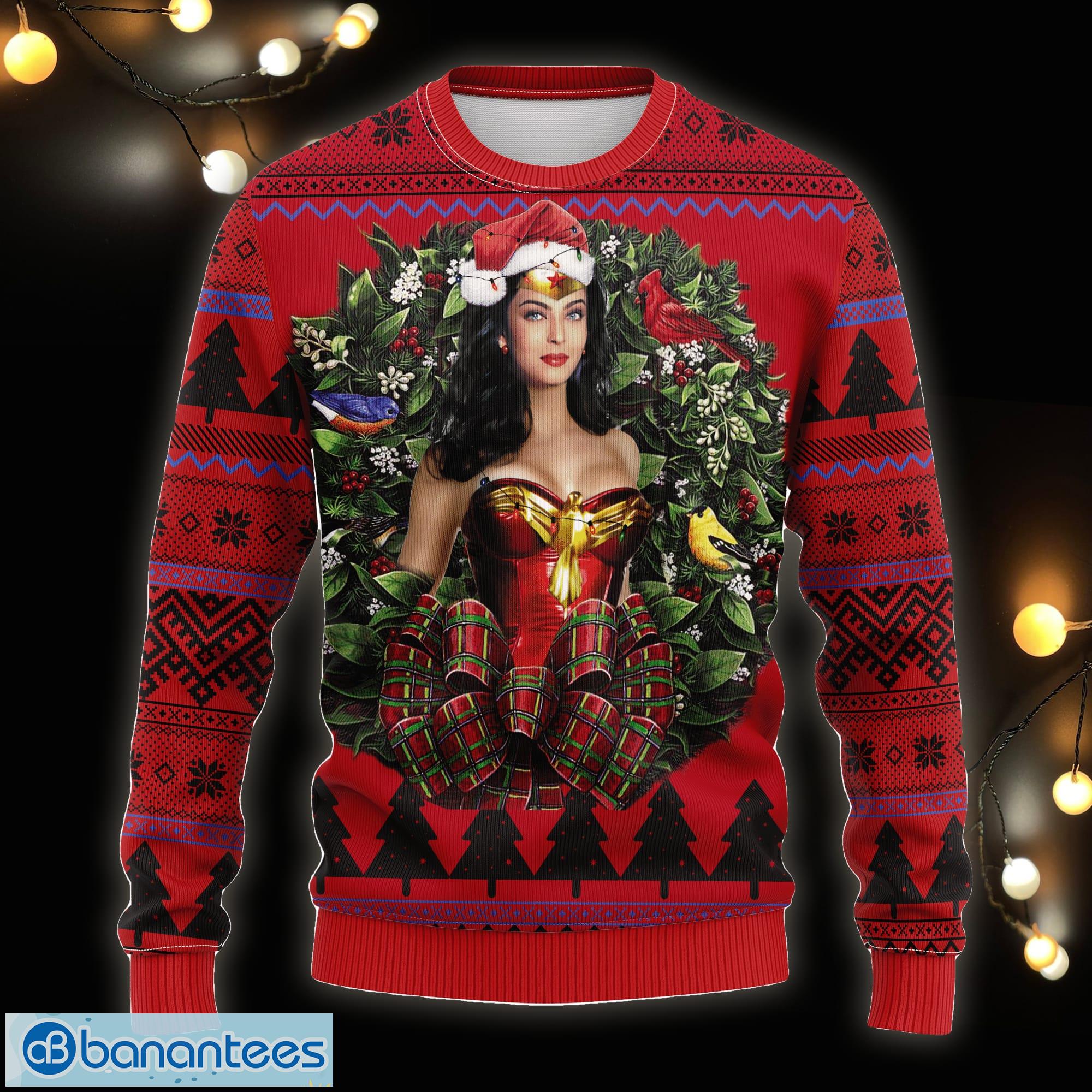 Wonder woman clearance xmas sweater