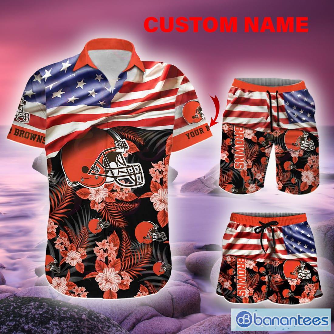 Cleveland Browns NFL Custom Name Hawaiian Shirt For Men And Women