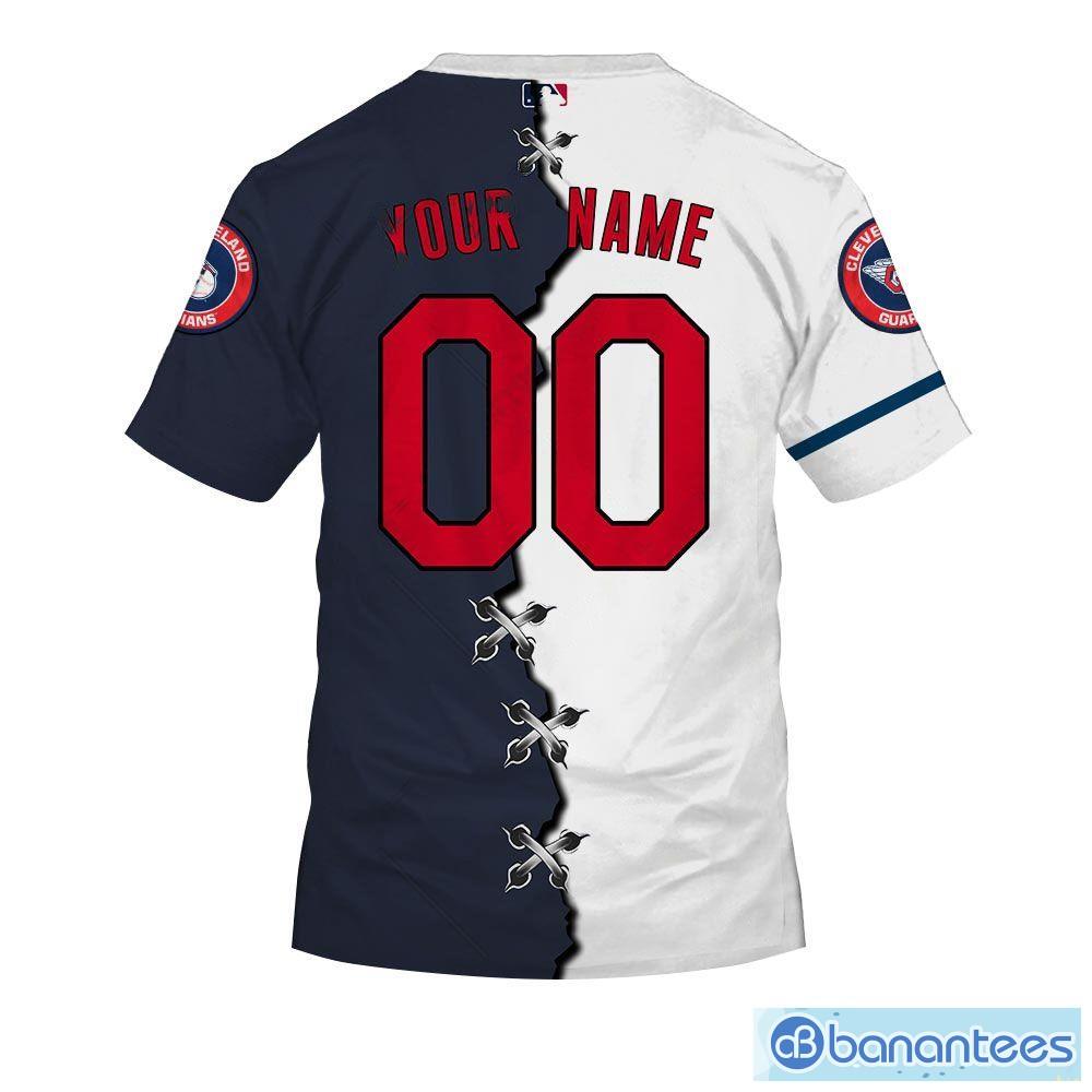 Cleveland Guardians MLB Custom Number And Name 3D Hoodie For Men And Women  Gift Fans - Banantees