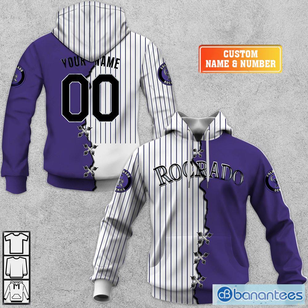 Detroit Tiger Custom Number And Name AOP MLB Hoodie Long Sleeve Zip Hoodie  Gift For Fans - Banantees