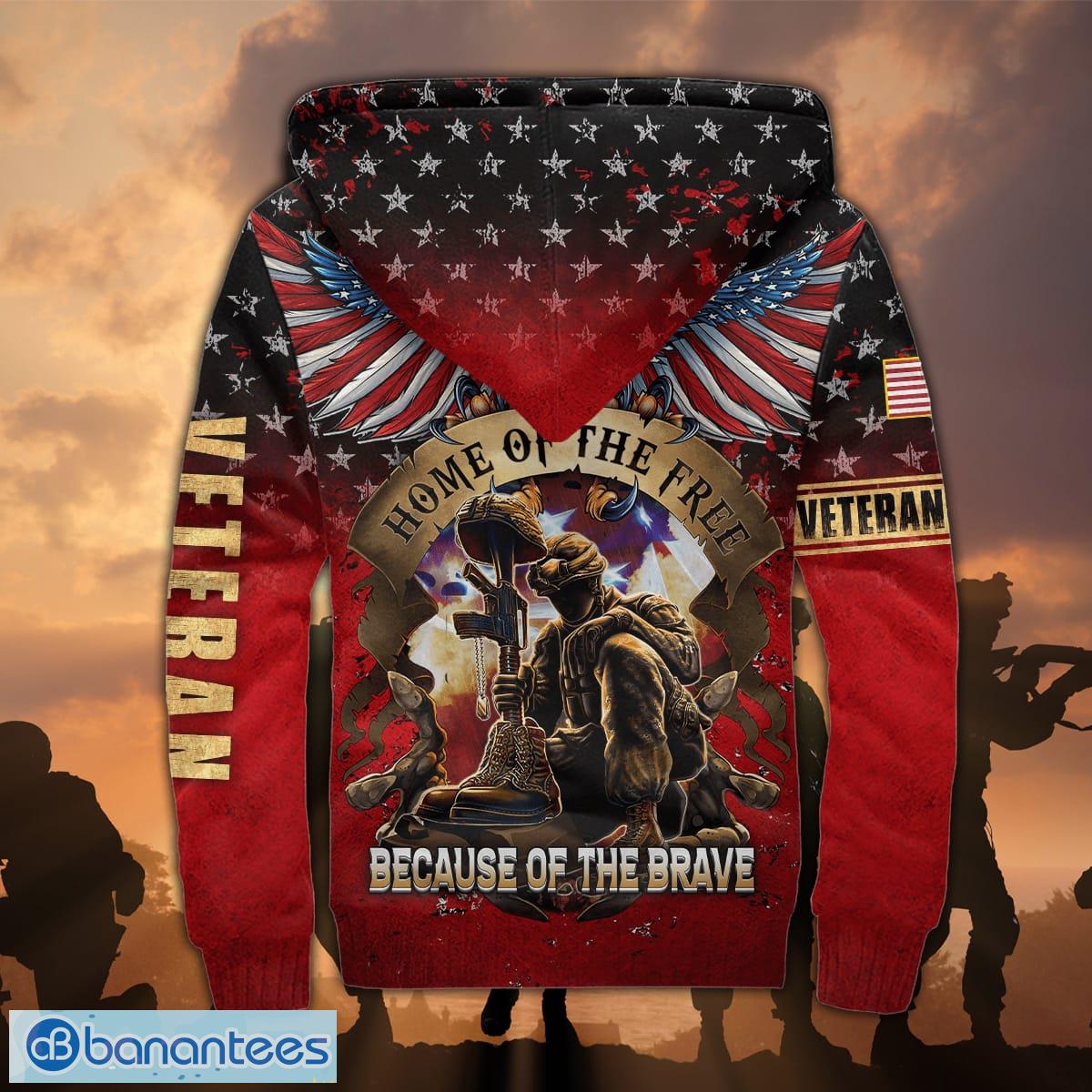 Home of the free because of the brave online sweatshirt