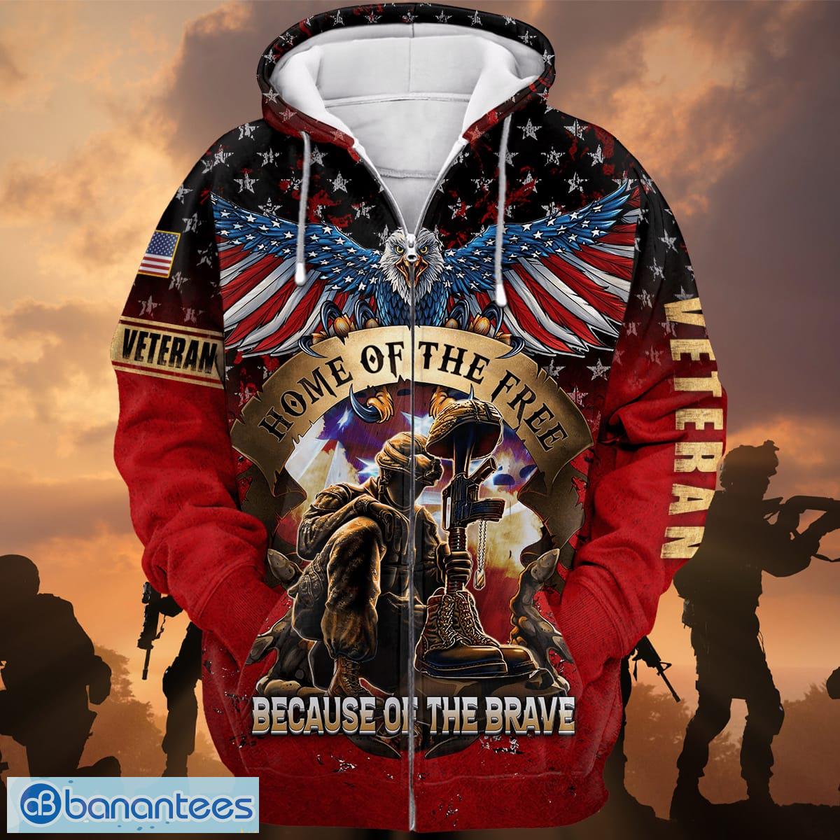 Courageous Eagle Inspires Loyalty US Veteran Home Of The Free