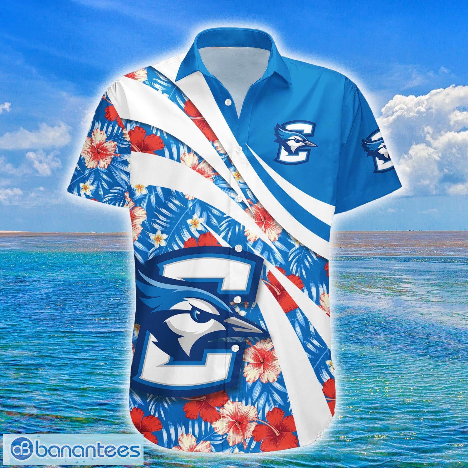 Toronto Blue Jays American Flag Logo Hawaiian Shirt Vacation Gift