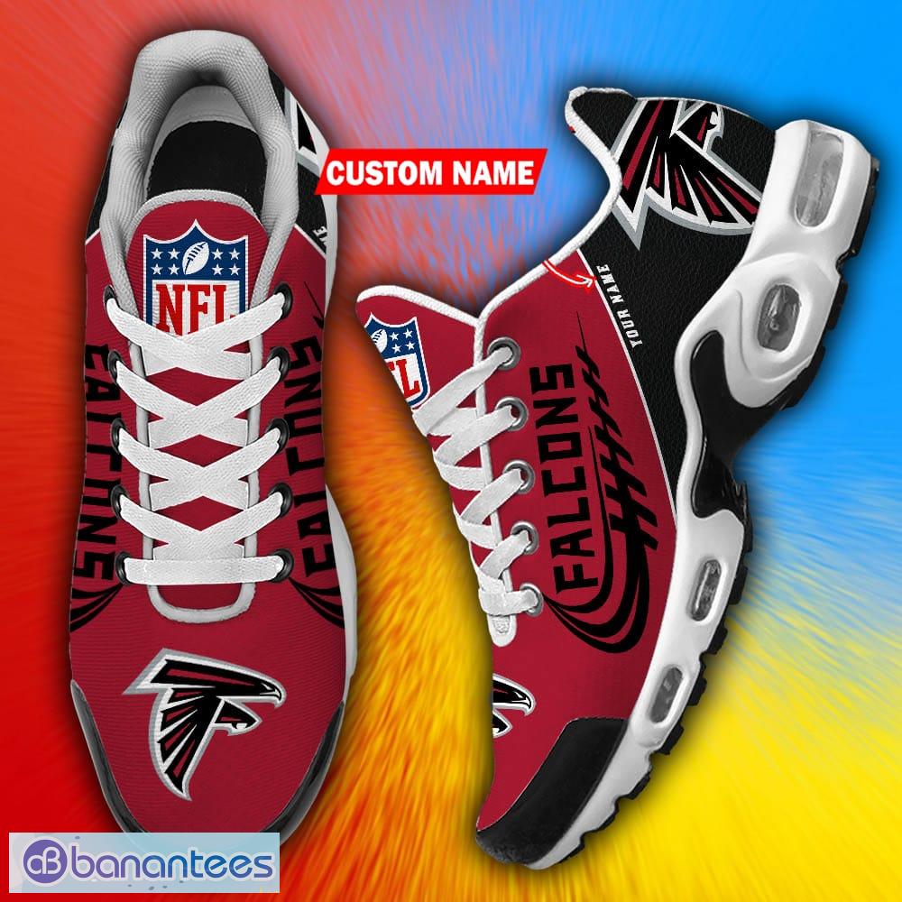 Custom Name Philadelphia Eagles New Logo Air Cushion Sports Shoes Men Women  - Banantees