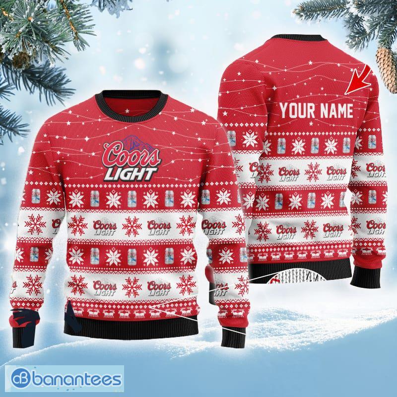 Coors Light Beers It's In My DNA Ugly Christmas Sweater Gift For Men And  Women - Banantees