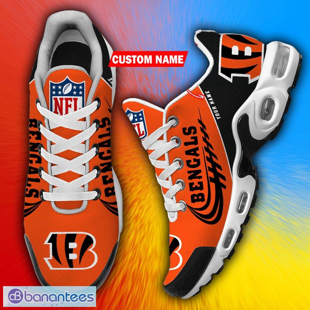 Cincinnati Bengals Air Cushion Sports Shoes Custom Name For Men Women