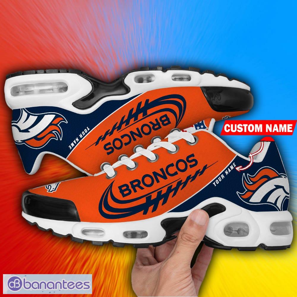 Custom Name Denver Broncos Big Logo All Over Print 3D Hawaiian