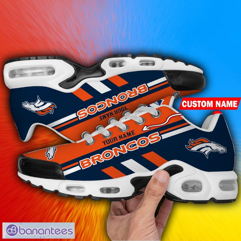 Denver Broncos CUSTOM Nike Air Force Shoes -  Worldwide  Shipping