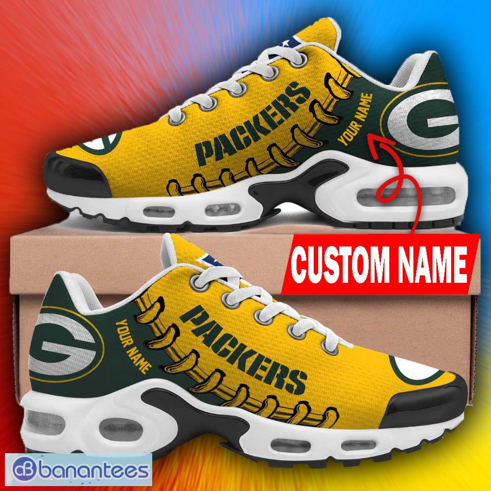 Green Bay Packers Custom Name Air Cushion Sports Shoes