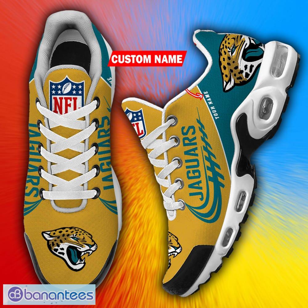 Jacksonville Jaguars Custom Name Air Cushion Sports Shoes