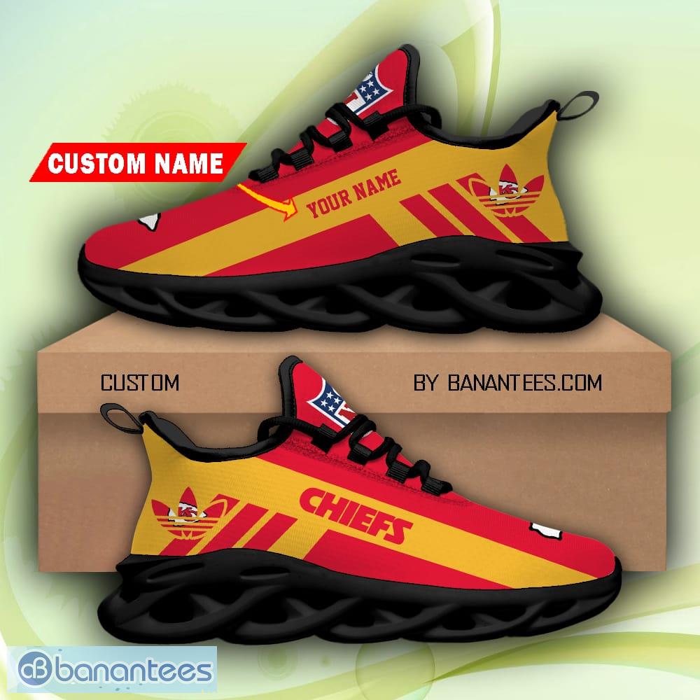 Kansas City Chiefs Super Bowl Champions Custom Name Max Soul Shoes For Men  And Women