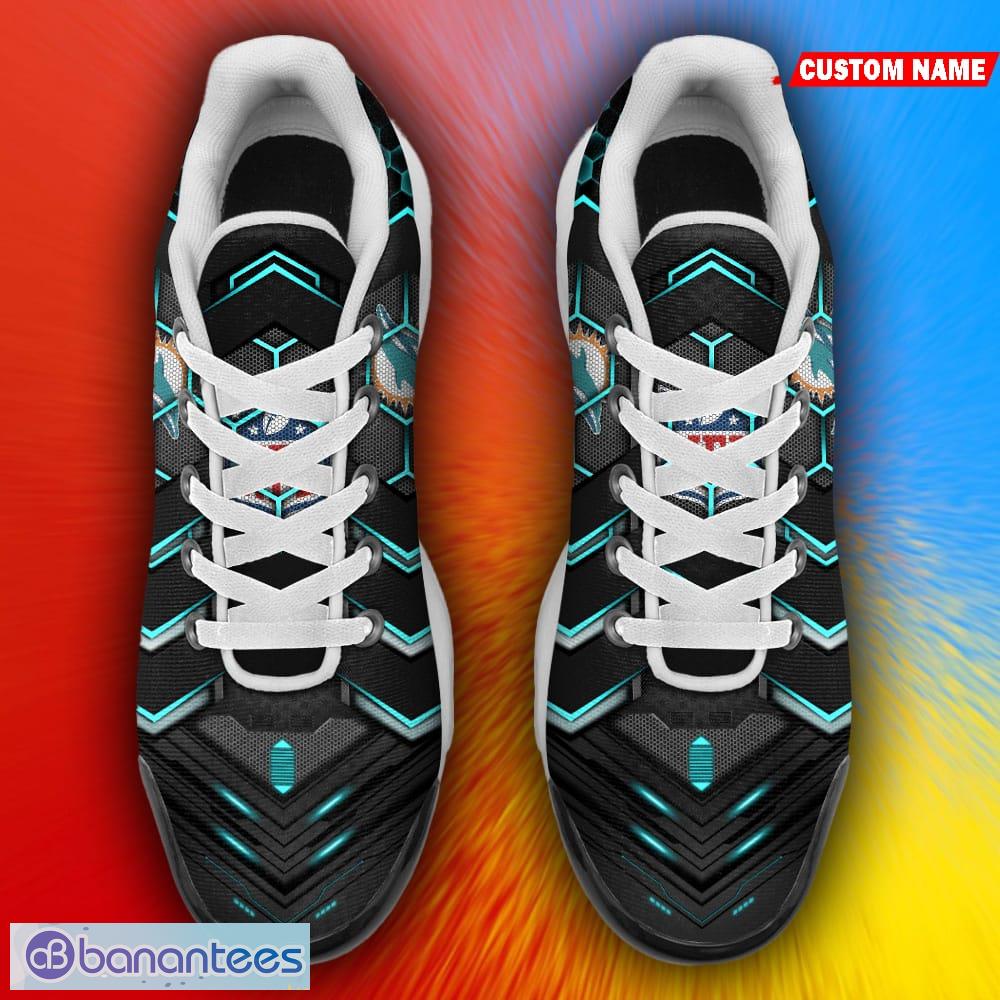 Miami Dolphins NFL Air Cushion Sports Shoes Custom Name For Men Women