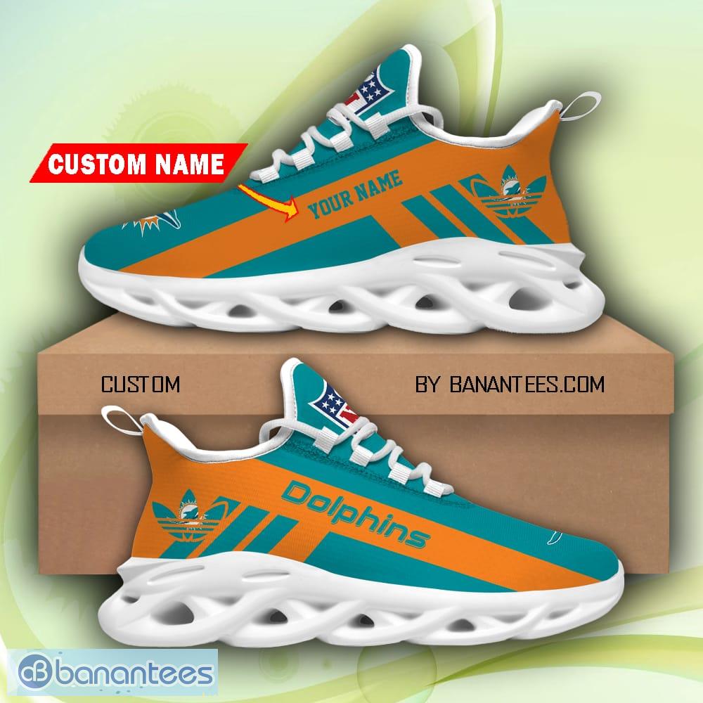 Miami Dolphins NFL Max Soul Sneakers Running Shoes - Banantees