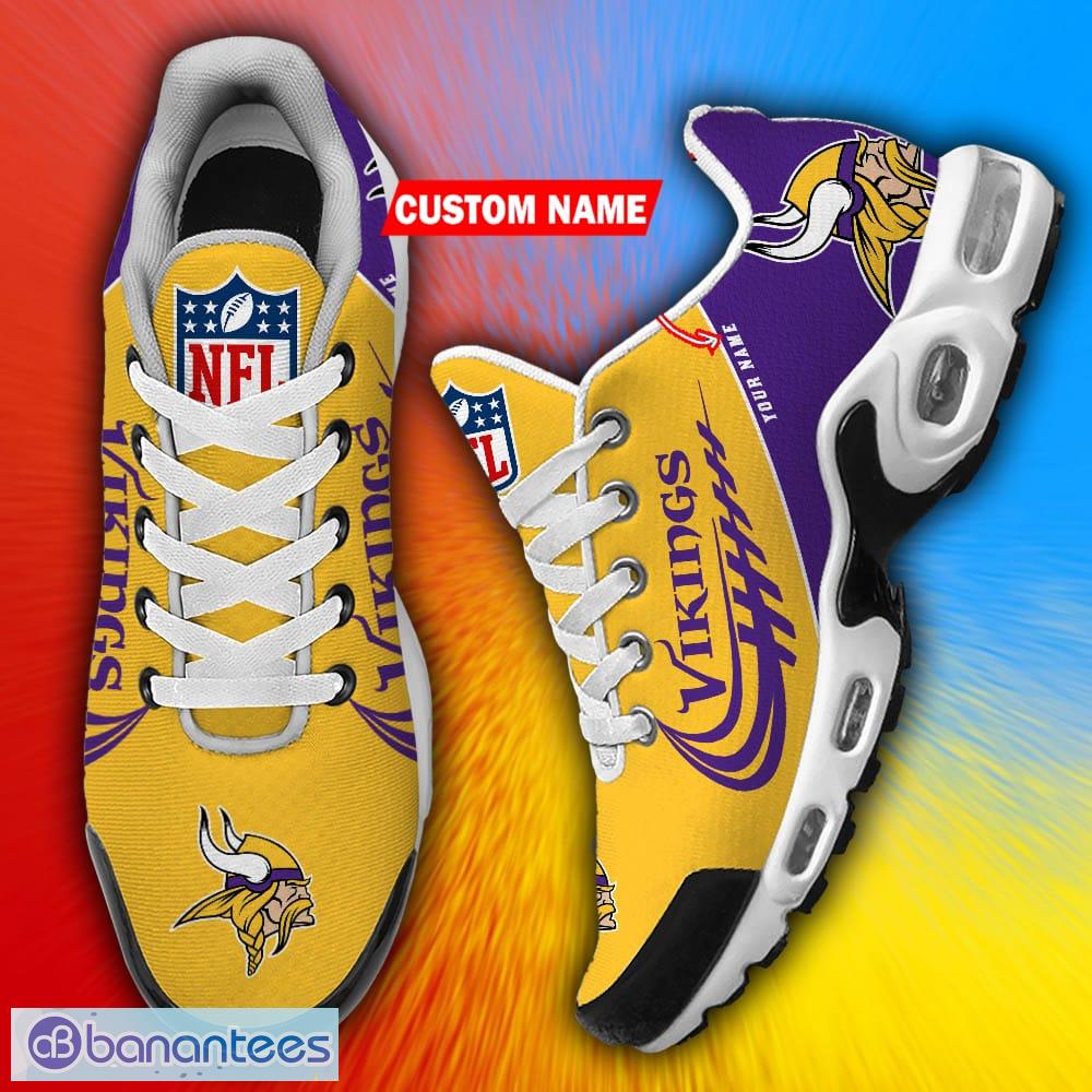 Custom Name Miami Dolphins NFL Logo Air Cushion Sports Shoes Men Women -  Banantees