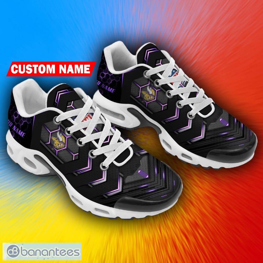 Custom Name Minnesota Vikings Jordan 13 Sneaker Shoes - Banantees