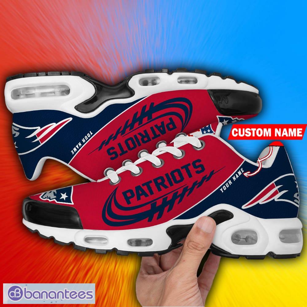 NFL New England Patriots Sport Sneakers Custom Name Air Jordan 13