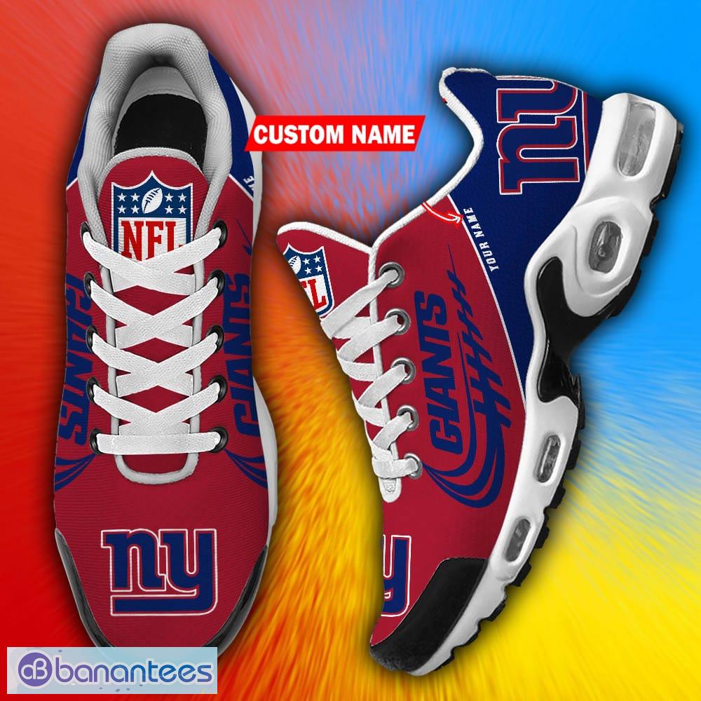 New York Giants NFL Team Luxury Brand Sneakers Custom Name Air