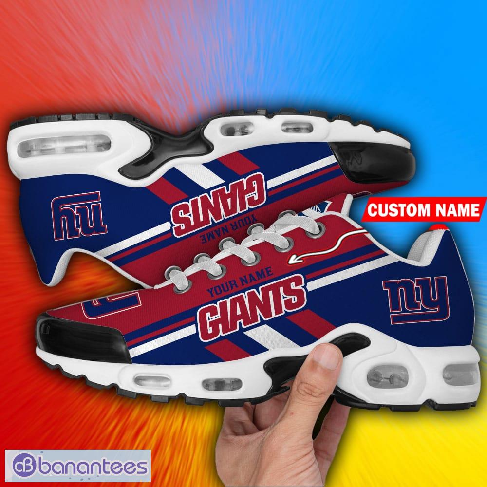 New York Giants NFL Team Luxury Brand Sneakers Custom Name Air