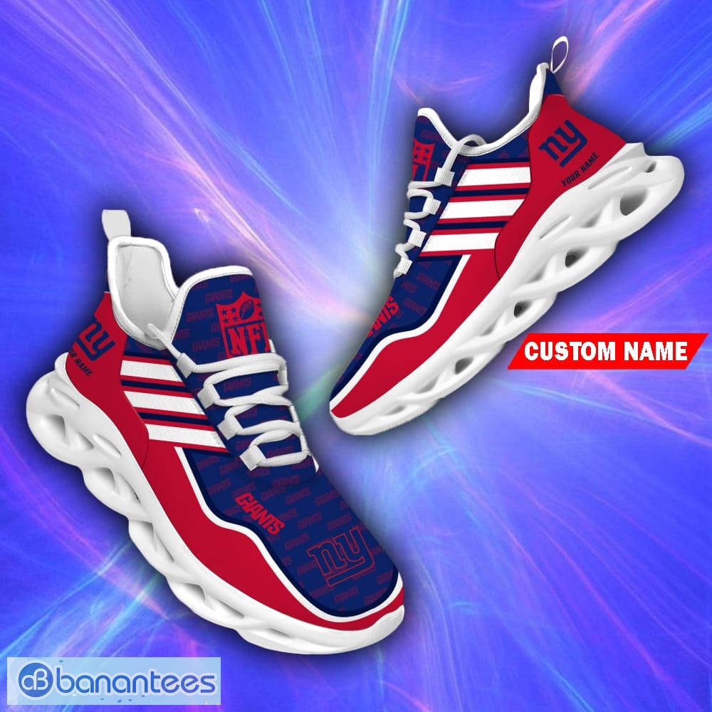 Custom Name Nfl Teams New York Giants Personalized Name Max Soul Shoes  Sport Gift - Banantees