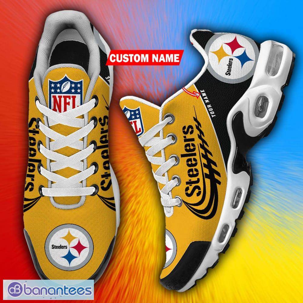 Pittsburgh Steelers State Proud NFL Team Sneakers Custom Name Air Cushion  Shoes For Fans - Banantees