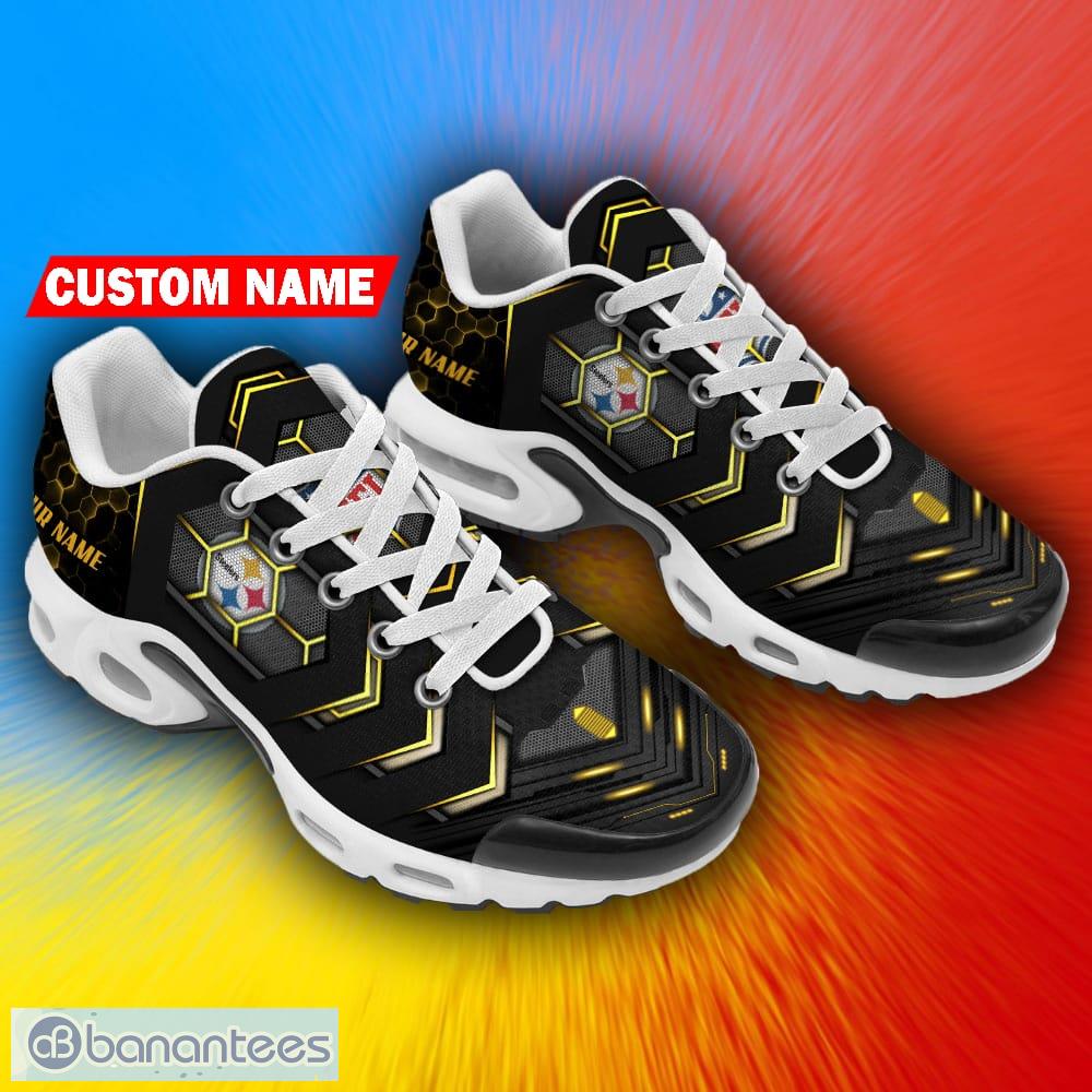 Pittsburgh Steelers NFL Air Cushion Sports Shoes Custom Name For Men Women