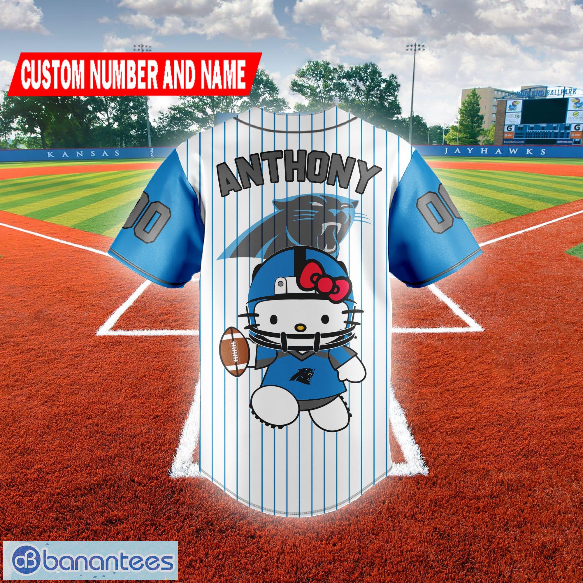 Custom Name Carolina Panthers Baseball Jersey Shirt Unique Gift