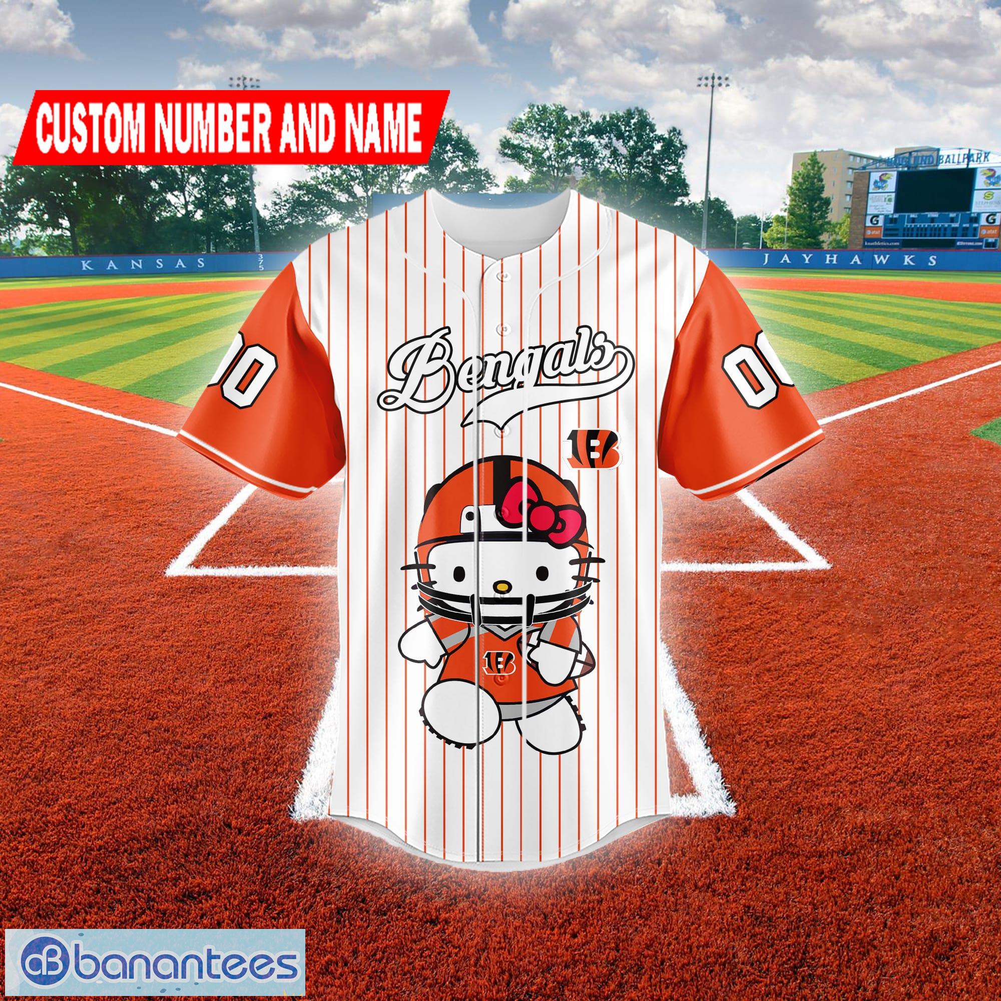 Cincinnati Bengals Personalized Baseball Jersey - T-shirts Low Price