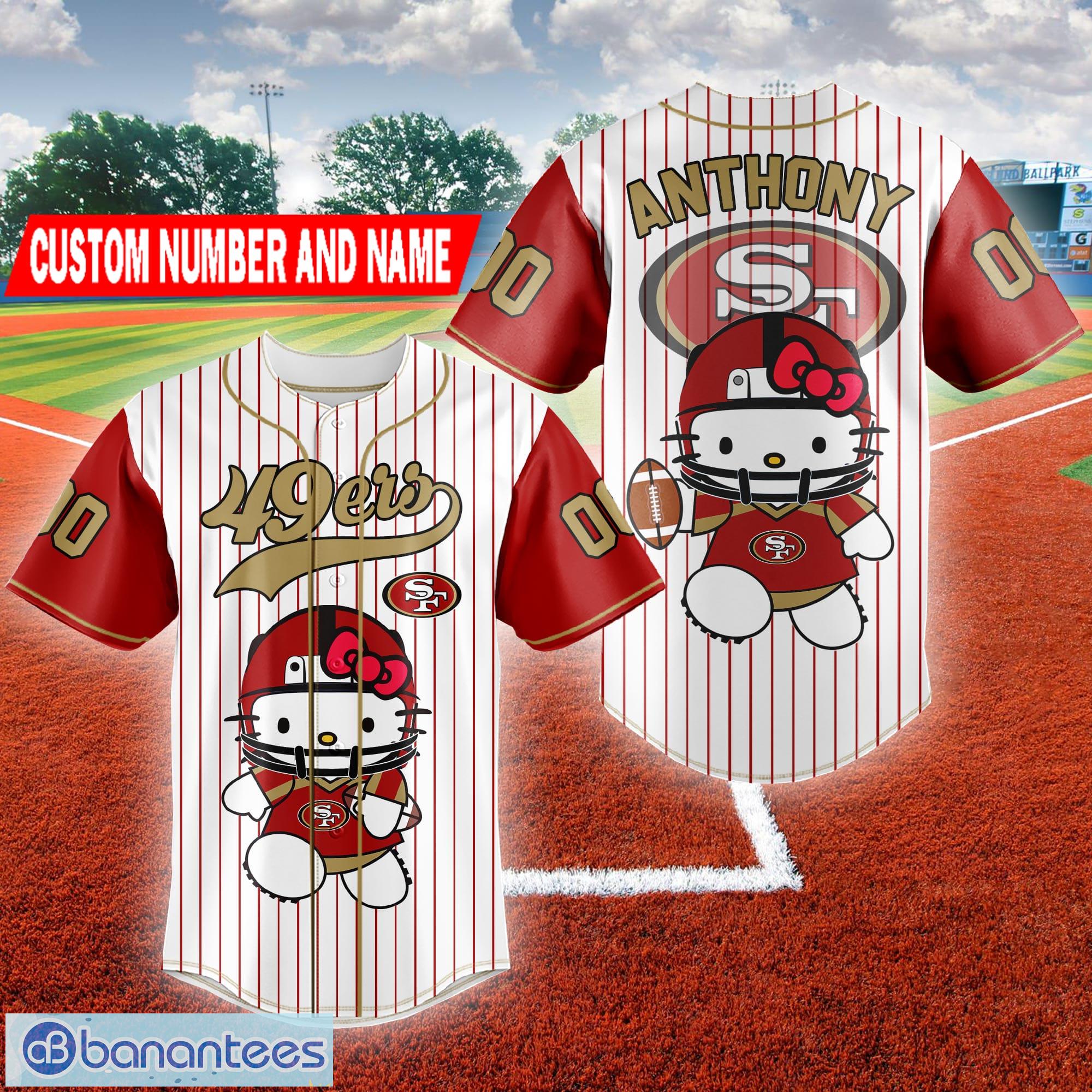 Custom Number And Name NFL Seattle Seahawks Logo Hello Kitty
