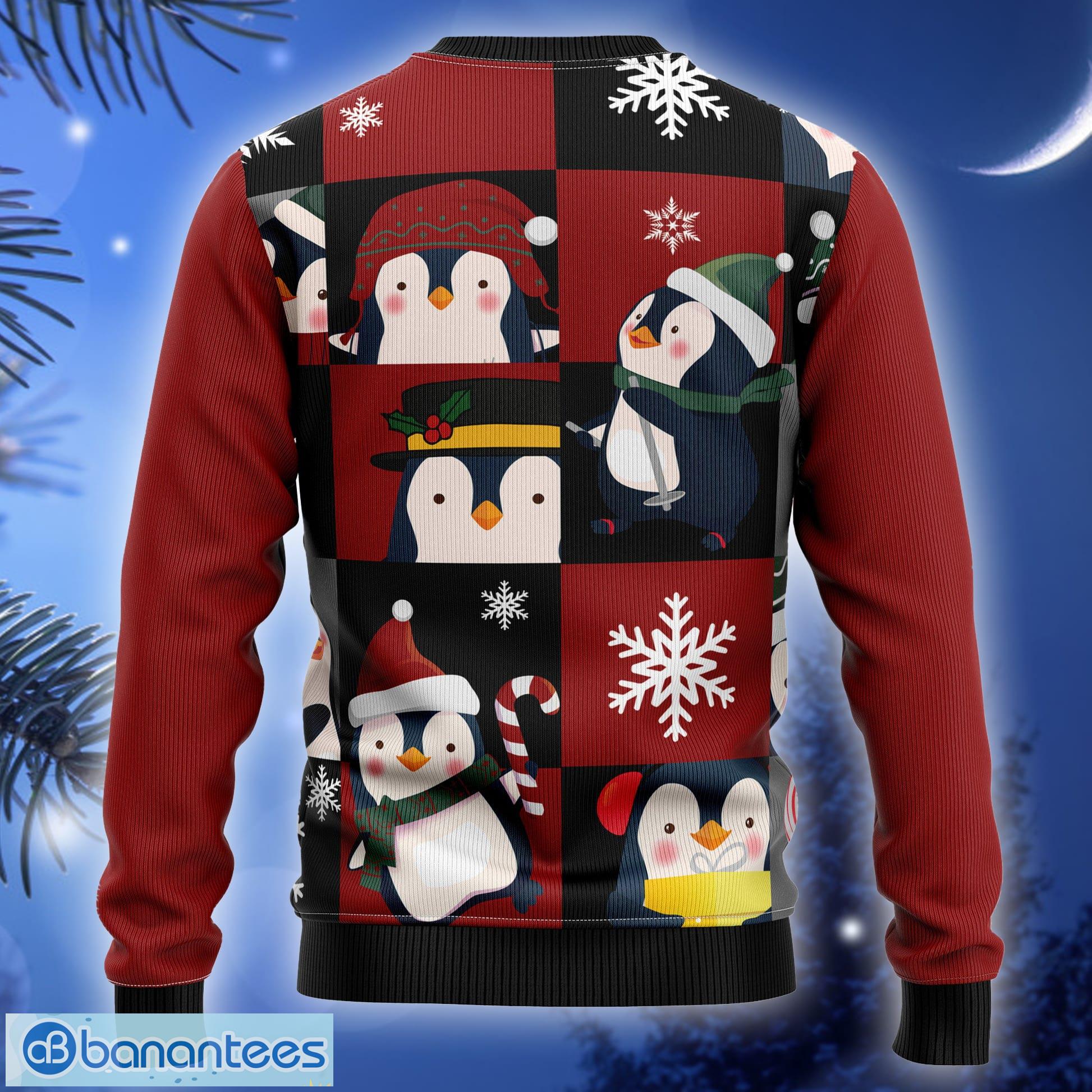 Mens penguin christmas discount sweater