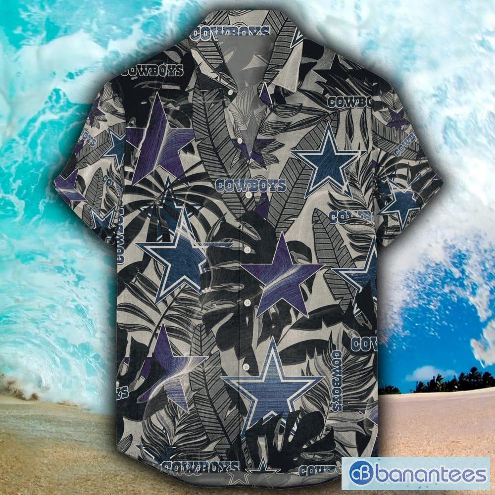 Retro Cowboys Hawaiian Shirt Short Sleeve - Dallas Cowboys Home