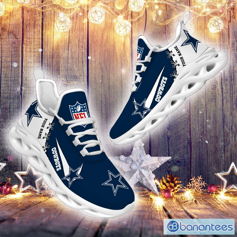 Dallas Cowboys Nfl Max Soul Sneakers Sport Shoes - Banantees