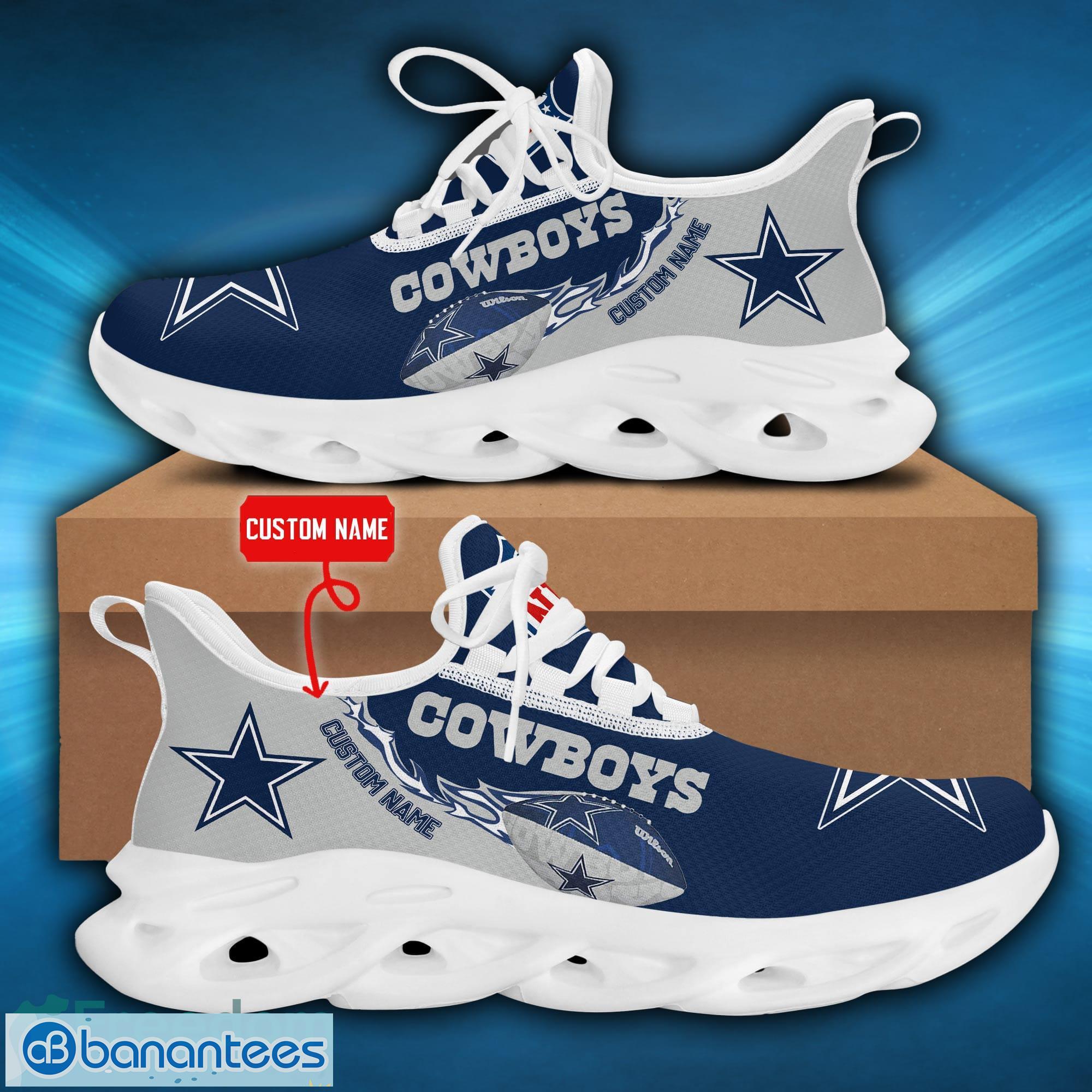 Running Sneakers NFL Dallas Cowboys Personalized Name Max Soul Chunky  Sneakers - YesItCustom