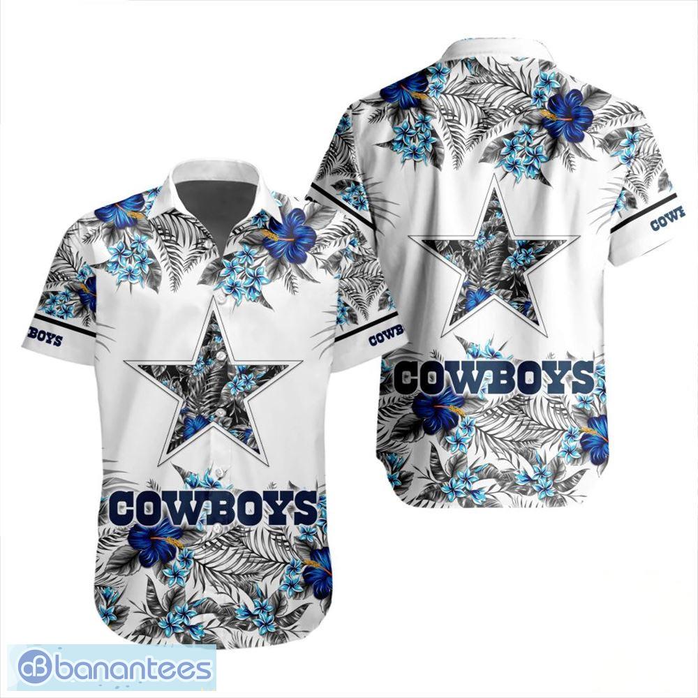 Dallas Cowboys White Skull Hoodies Full Over Print - Banantees