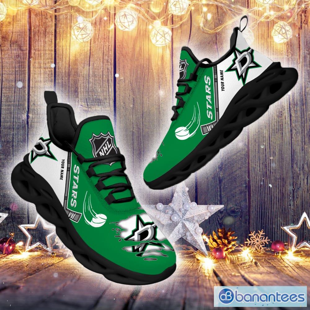 Dallas Stars Custom Name NHL Max Soul Shoes Gift For Fans Running Sneaker -  Banantees