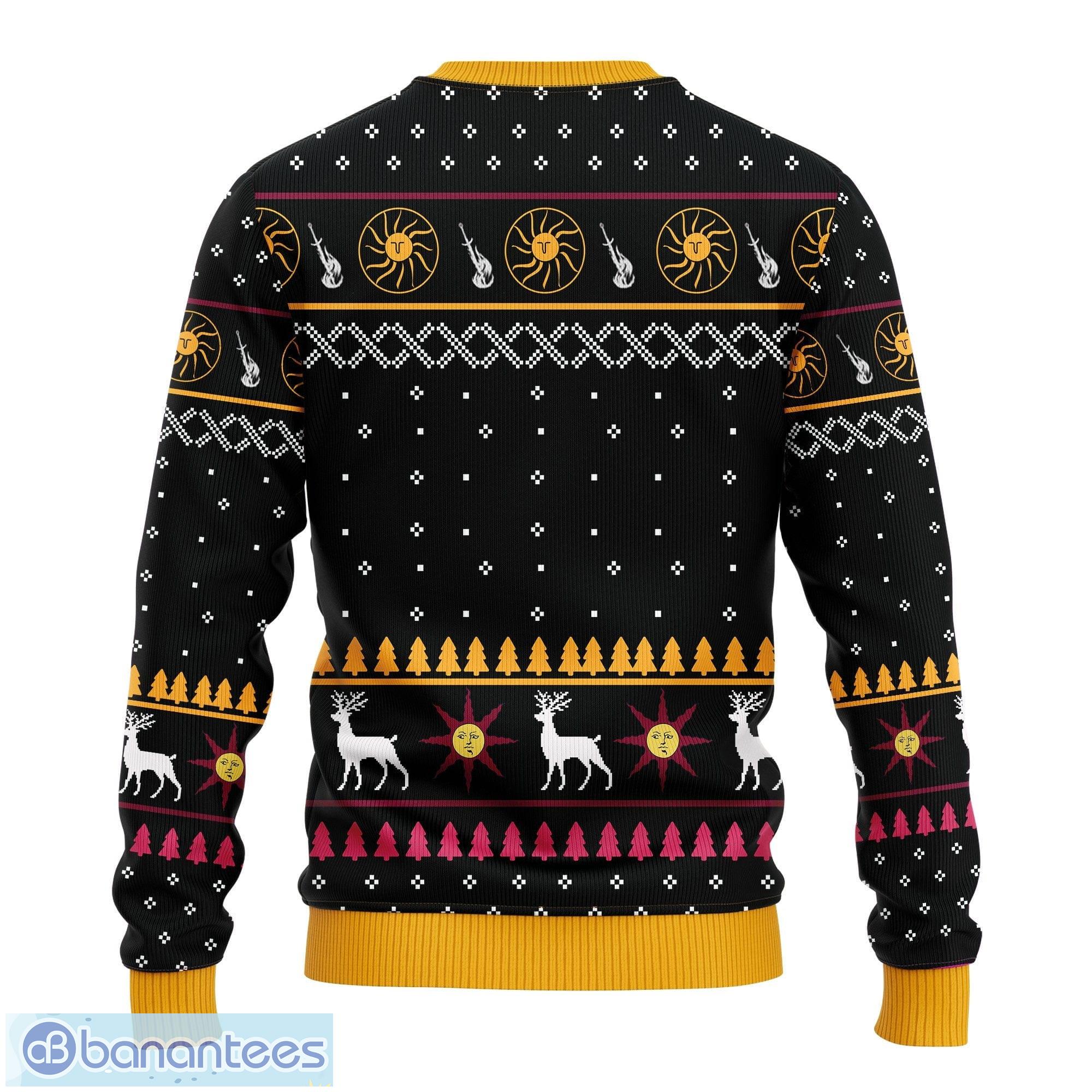 dark souls ugly christmas sweater for men women 1 image Dark Souls Ugly Christmas Sweater For Men Women - Dark Souls Ugly Christmas Sweater Amazing Gift Idea Thanksgiving Gift_2