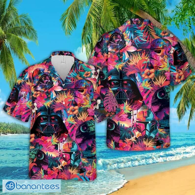 Darth Vader Beach Sea Summer Hawaiian Shirt Star Wars Hawaiian Shirt -  Listentee