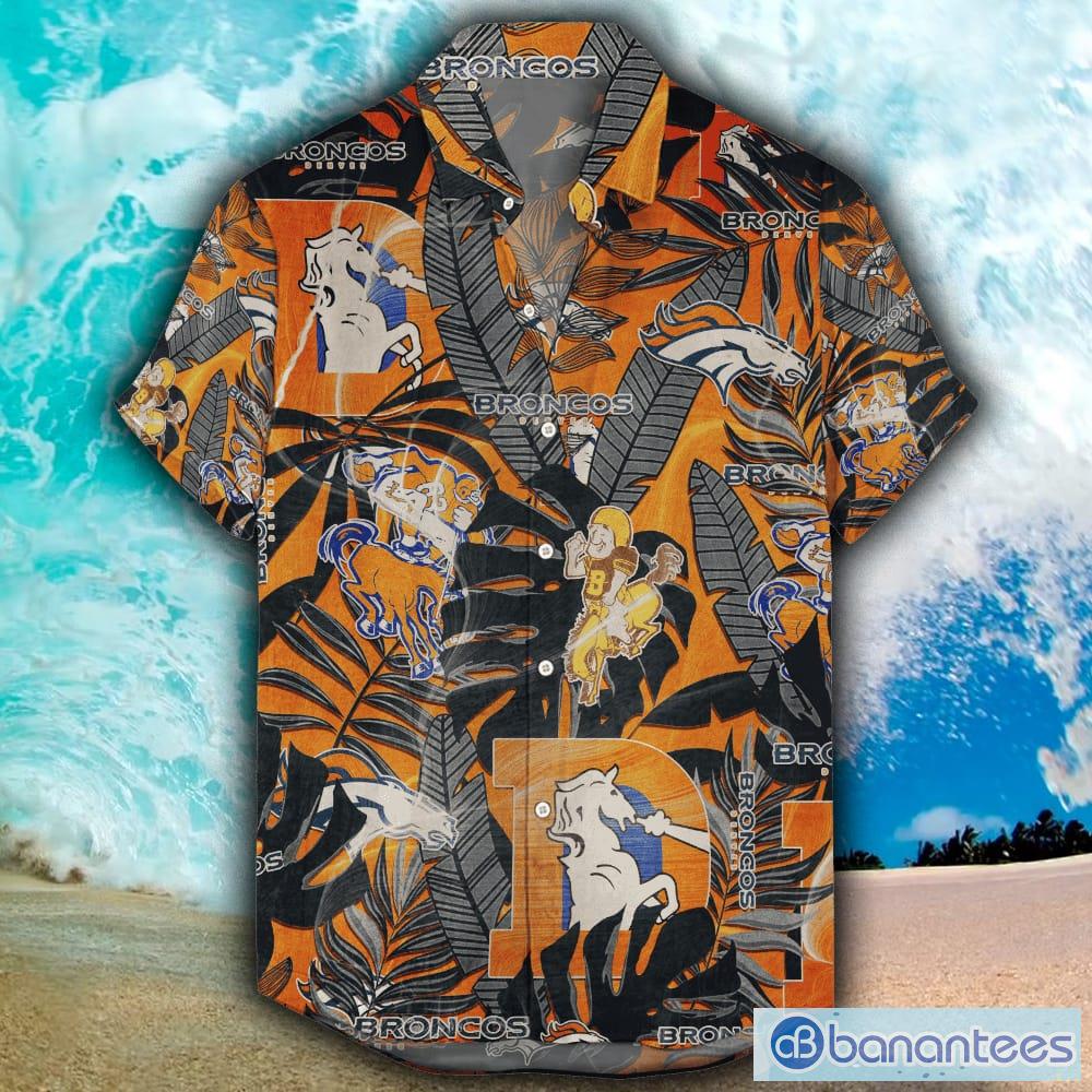 Denver Broncos Custom Name NFL Hawaiian Shirt And Shorts Gift For Men And  Women Fans - Banantees