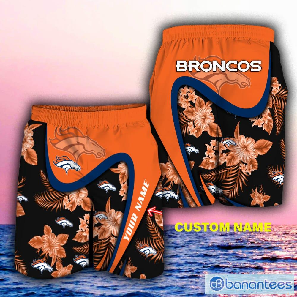 Denver Broncos NFL Custom Name Hawaiian Shirt For Men Women Best