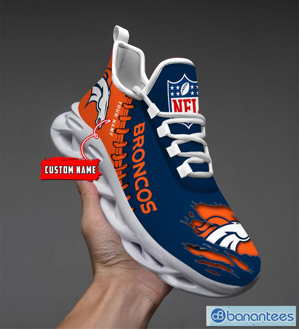 Denver Broncos NFL Max Soul Sneakers Running Shoes - Banantees