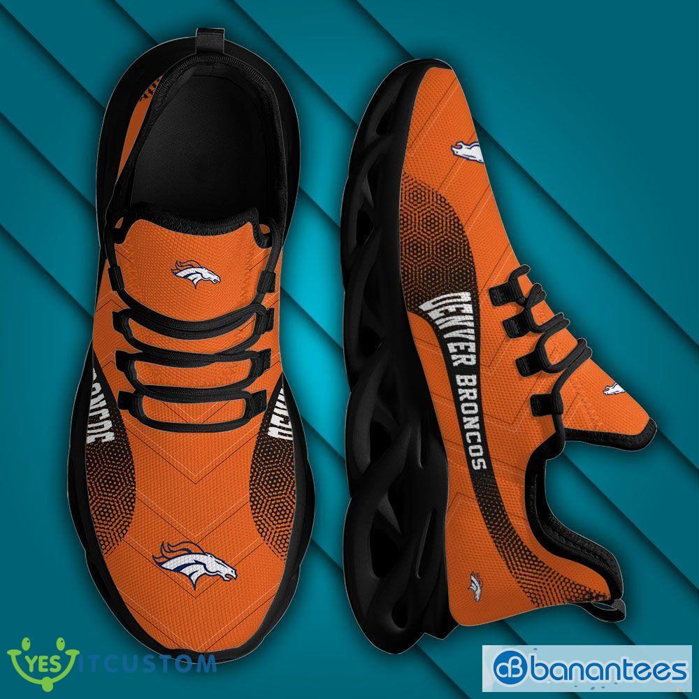 Denver Broncos NFL Striped Style Special Max Soul Shoes Running