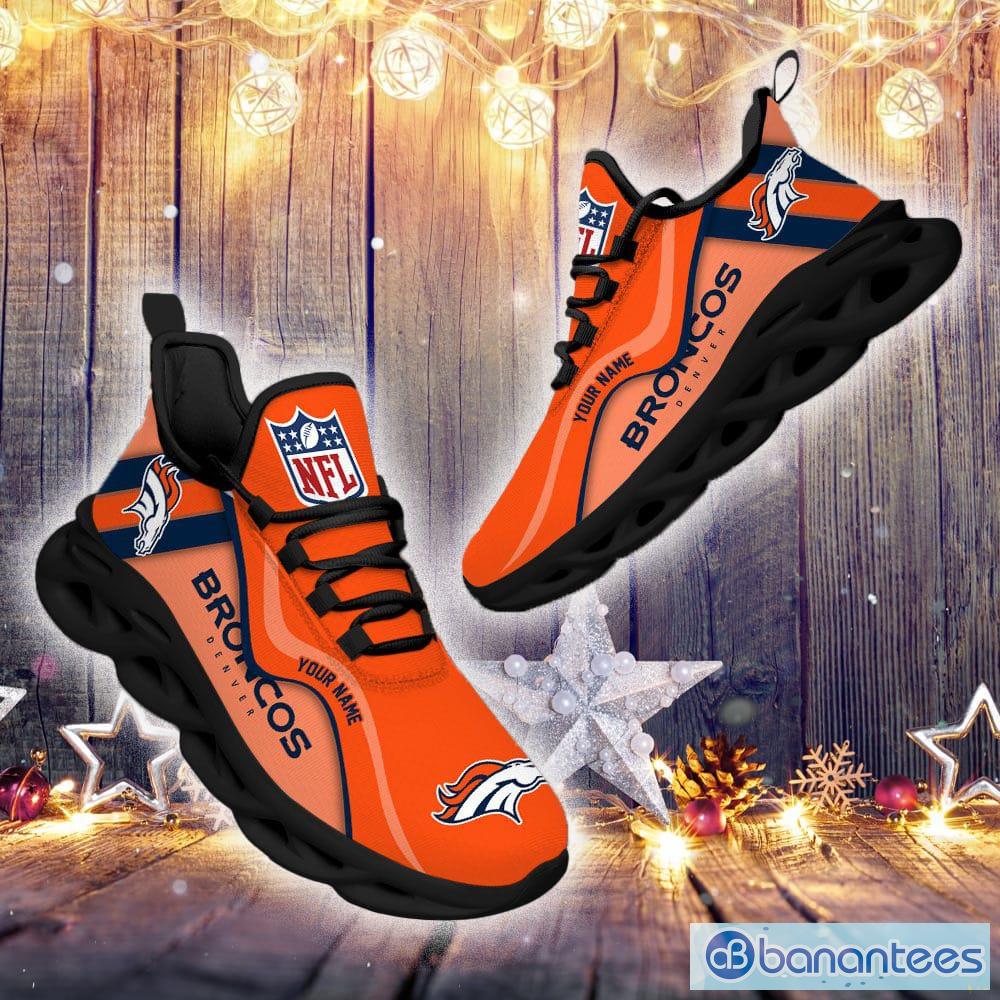 Denver Broncos NFL Striped Style Special Max Soul Shoes Running