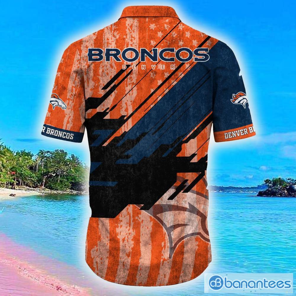 Denver Broncos NFL Flower Hawaiian Shirt Best Gift For Men And Women Fans