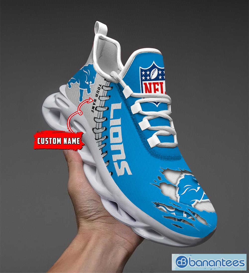 Detroit Lions Shoes Custom High Top Sneakers For Fans