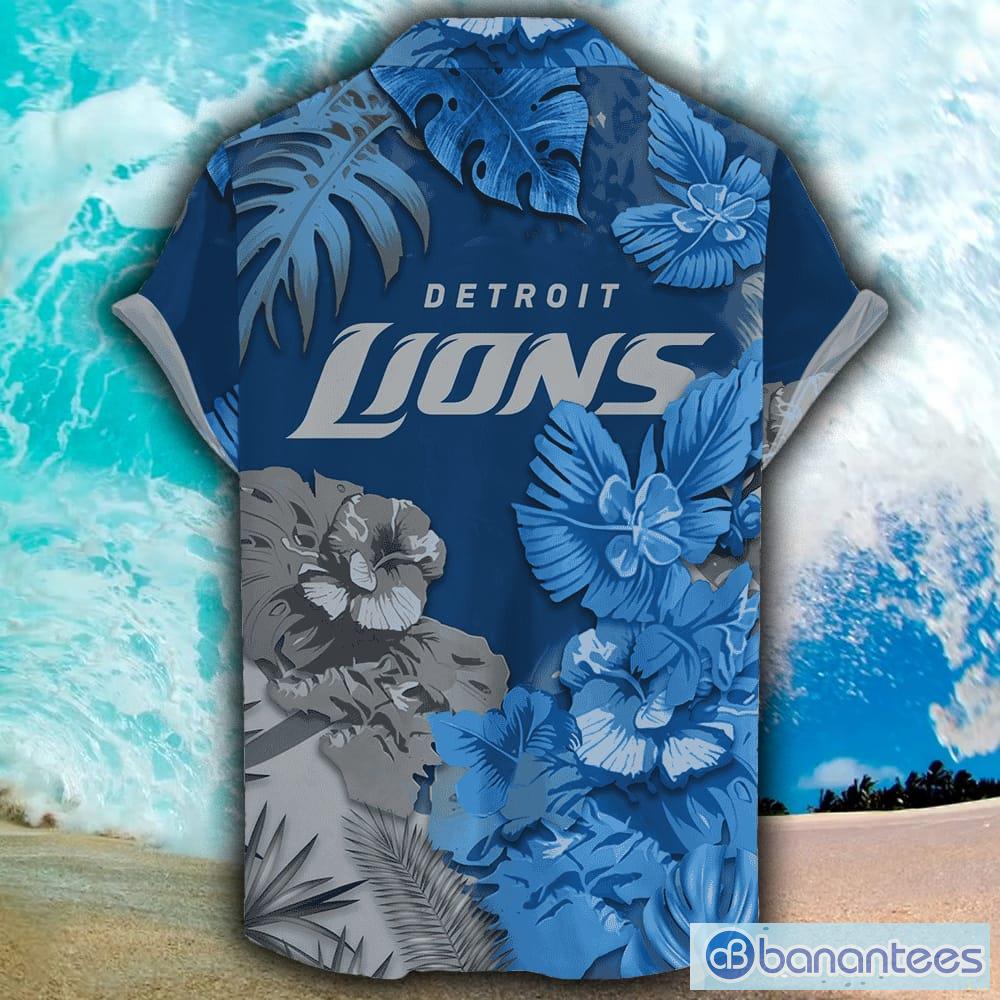 Detroit Lions All Over Print Logo And Coconut Trending Summer Gift