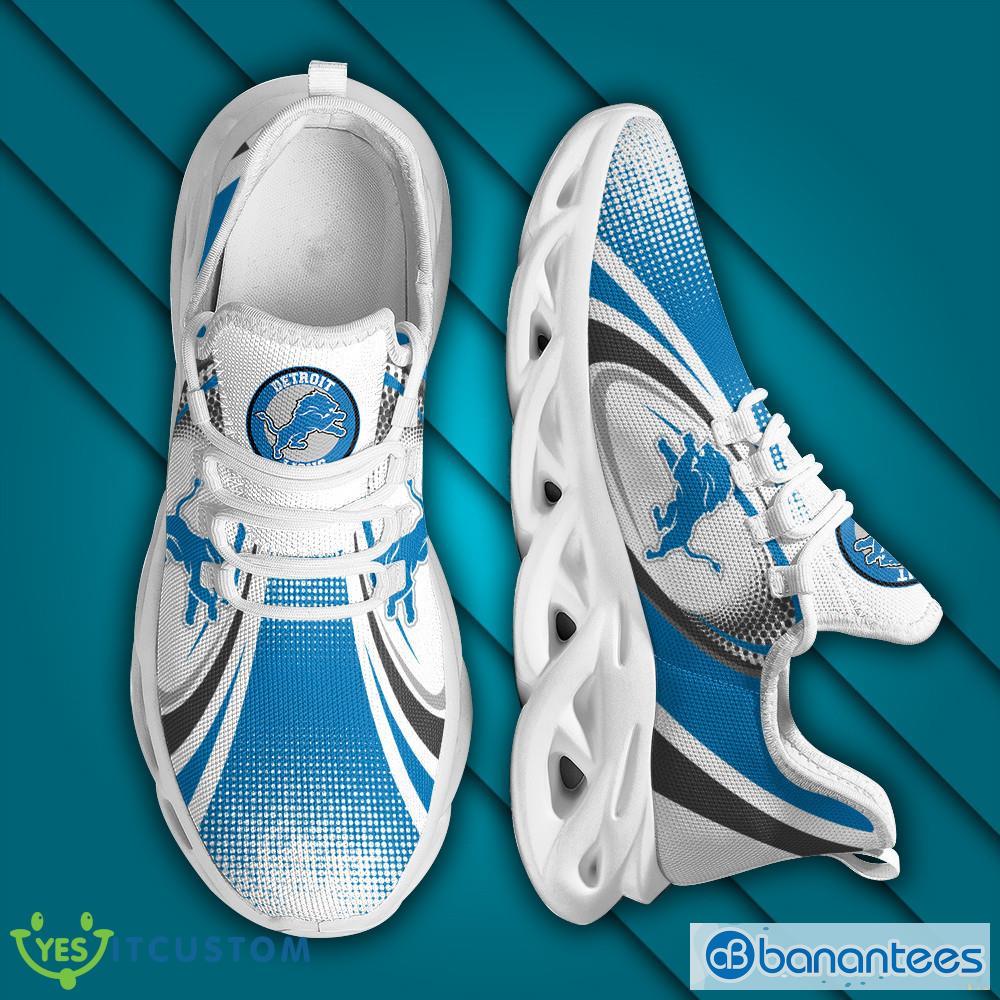 Detroit Lions Personalized Name NFL Ultra Sneakers Max Soul Shoes -  Freedomdesign